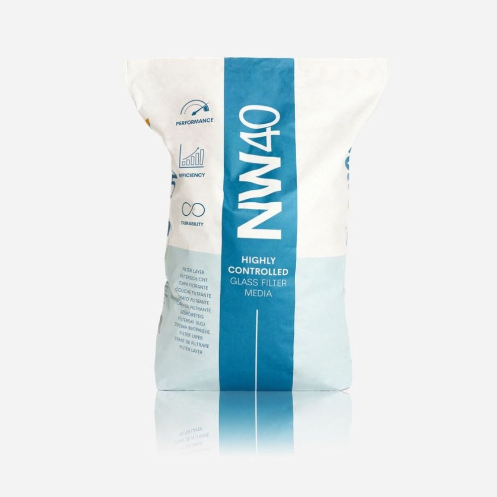 VIDREO FILTRANTE NW40 ENVASE 20 KG